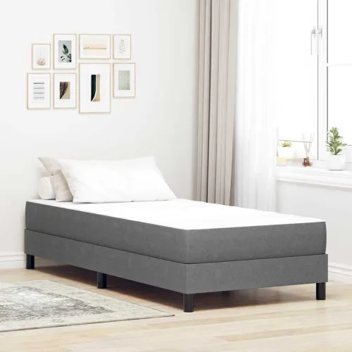 Madrac s madracem Svijetlo siva 90 x 200 cm tkanina - Svjetlosiva 90 x 200 cm Cijena
