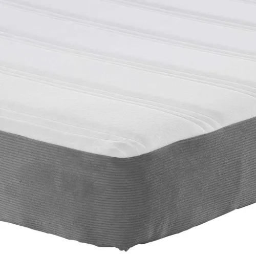 Madrac s madracem Svijetlo siva 100 x 200 cm tkanina - Svjetlosiva 100 x 200 cm Cijena
