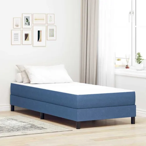 Madrac s madracem Plava 100 x 200 cm tkanina - Plava 100 x 200 cm Cijena