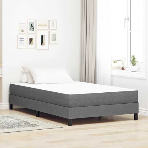 Madrac s madracem Svijetlo siva 120 x 190 cm tkanina - Svjetlosiva 120 x 190 cm Cijena
