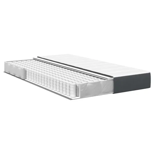 Madrac s madracem Siva 120 x 190 cm tkanina - Tamno siva 120 x 190 cm Cijena