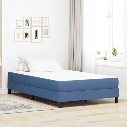 Madrac s madracem Plava 120 x 190 cm tkanina - Plava 120 x 190 cm Cijena