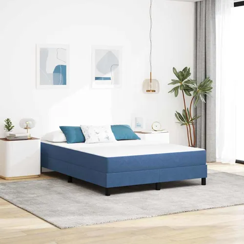 Madrac s madracem Plava 140 x 190 cm tkanina - Plava 140 x 190 cm Cijena