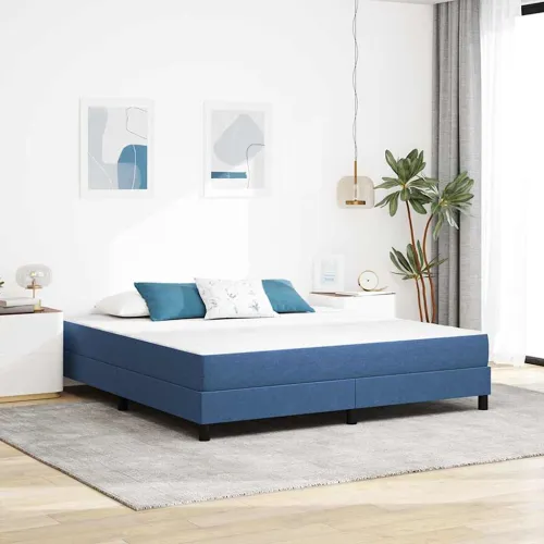 Madrac s madracem Plava 180 x 200 cm tkanina - Plava 180 x 200 cm Cijena