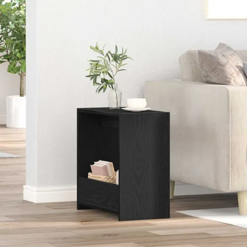 Bocni stol Crni hrast 50 x 26 x 50 cm Konstruirano drvo - Crni hrast Cijena