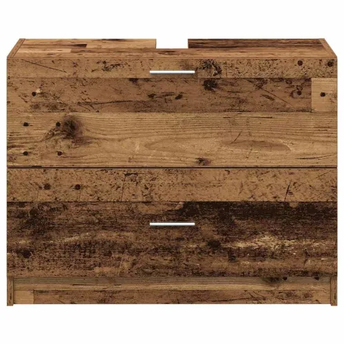 Kupaonski ormar Staro drvo 78 x 37 x 59 cm Konstruirano drvo - Staro drvo 78 x 37 x 59 cm Cijena