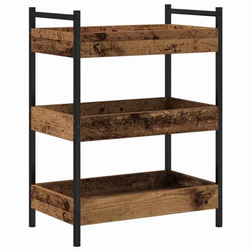 Kuhinjski kolica Staro drvo 50 x 30 x 70 cm Konstruirano drvo - Staro drvo Cijena