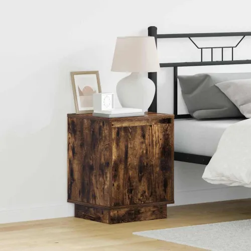 Noćni ormar 2 kom. Dimljeni hrast 39 x 34,5 x 50 cm - Dimljeni hrast 2 Cijena