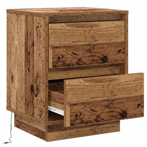 Noćni ormar Staro drvo 39 x 34,5 x 50 cm Konstruirano drvo - Staro drvo 1 Cijena
