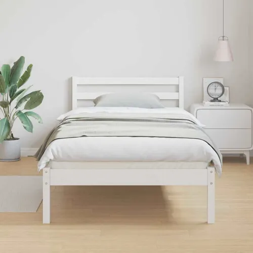 Okvir za krevet Bijelo 215,5 x 105,5 x 69,5 cm - Bijelo 100 x 210 cm Cijena