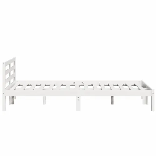 Okvir za krevet Bijelo 215,5 x 165,5 x 69,5 cm - Bijelo 160 x 210 cm Cijena
