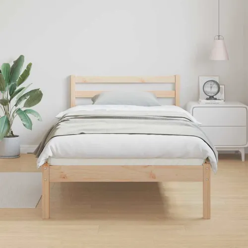 Okvir za krevet Smeđa 225,5 x 105,5 x 69,5 cm - Prirodna 100 x 220 cm Cijena