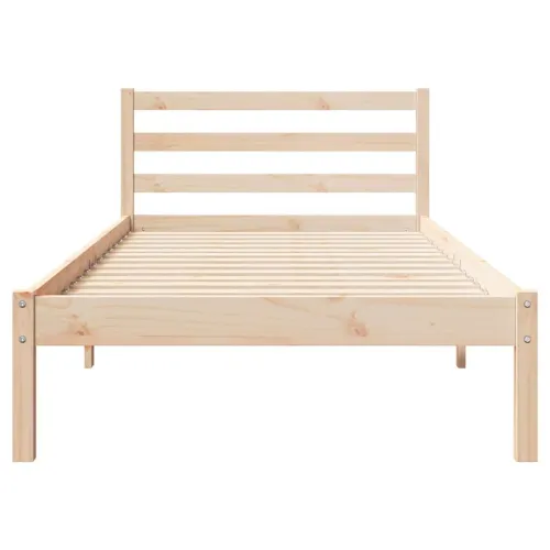 Okvir za krevet Smeđa 225,5 x 105,5 x 69,5 cm - Prirodna 100 x 220 cm Cijena