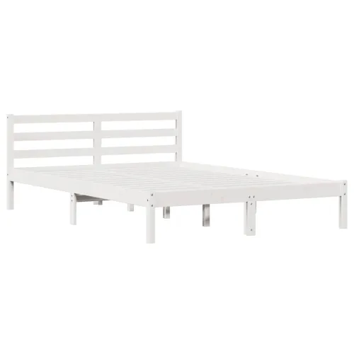 Okvir za krevet Bijelo 225,5 x 145,5 x 69,5 cm - Bijelo 140 x 220 cm Cijena