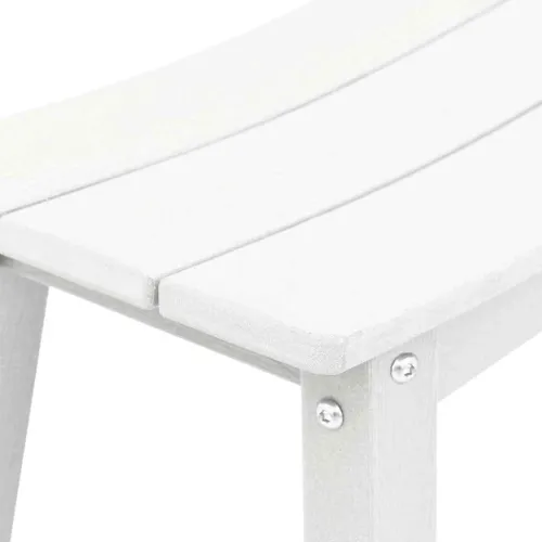 Barska stolica 2 kom. Bijelo 52 x 43 x 73,5 cm HDPE - Bijelo Cijena