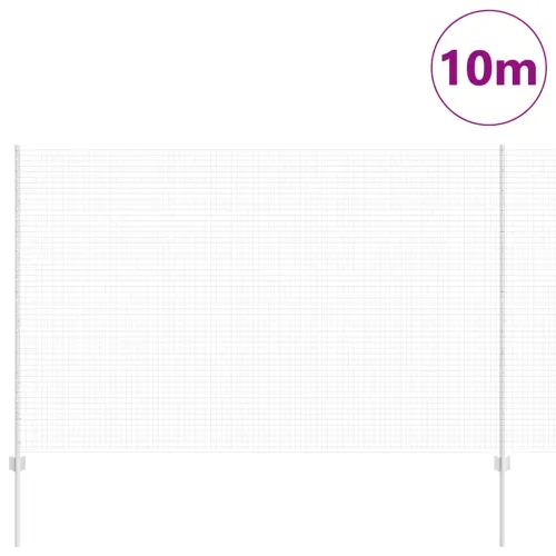 Zatvorena žičana ograda s postovima 10 x 1,6 m Pocinčani čelik - Pocinčani čelik Ograda 10 x 1,6 m (mreža 2,5 x 2,5 cm) Cijena