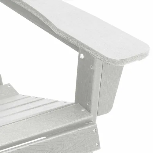 Adirondack stolica Bijelo HDPE - Bijelo bez oslonca za noge Cijena
