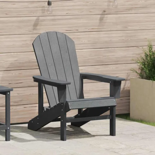 Adirondack stolica Svijetlo siva HDPE - Svjetlosiva bez oslonca za noge Cijena