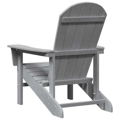 Adirondack stolica Svijetlo siva HDPE - Svjetlosiva bez oslonca za noge Cijena
