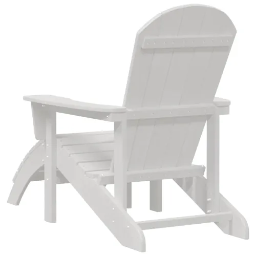 Adirondack stolica Bijelo HDPE - Bijelo s podnožjem Cijena