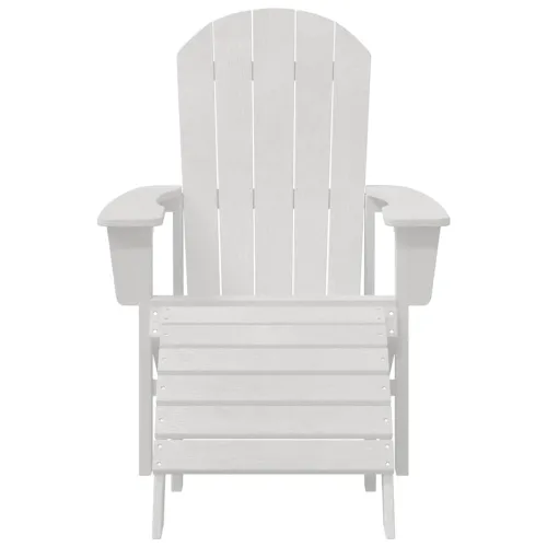 Adirondack stolica Bijelo HDPE - Bijelo s podnožjem Cijena
