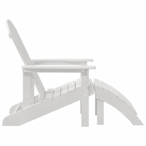 Adirondack stolica Bijelo HDPE - Bijelo s podnožjem Cijena