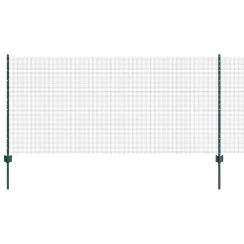 Zatvorena žičana ograda s postovima 50 x 1 m Zelena Mreža - Zelena 50 x 1 m ogradni panel (mreža 1,2 x 1,2 cm) Cijena