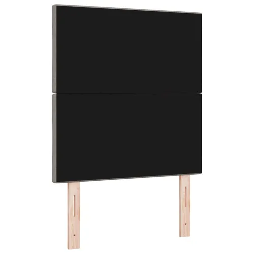 Uzglavlje Sivo-smeđa tkanina - Sivo-smeđa 80 cm Visoki uzglavlje Cijena