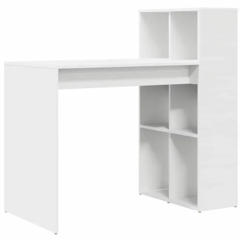 Stol Bijelo Konstruirano drvo 108 x 55 x 103.5 cm - Bijelo Cijena