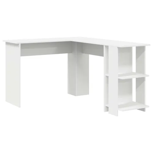 Kutni stol Bijelo Konstruirano drvo 140 x 113,5 x 75 cm - Bijelo Cijena