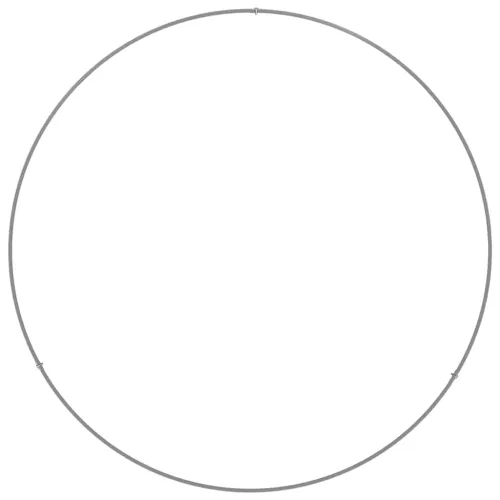 Prsten za saksiju Srebrno 80 x 80 x 20 cm Nehrđajući čelik - 80 cm Nehrđajući čelik 1 Cijena