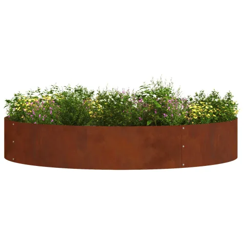 Prsten za saksiju Rđa 120 x 120 x 20 cm - 120 cm Čelik COR-TEN 1 Cijena