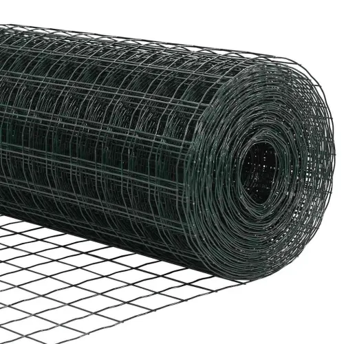 Euro Ograđivanje Ukop 10 x 1,2 m Čelik premazan PVC-om Zelena - 10 x 1,2 m (mreža 50 x 50 mm) Zelena Fiksacija na tlo Cijena