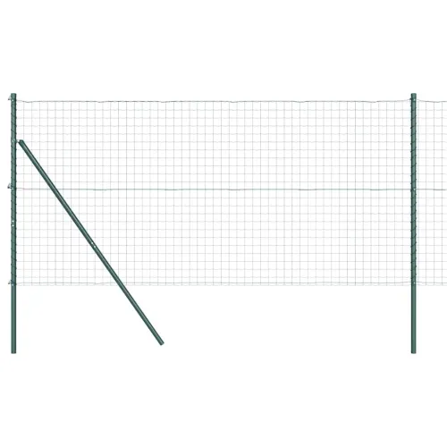 Euro Ograđivanje Ukop 10 x 1,2 m Čelik premazan PVC-om Zelena - 10 x 1,2 m (mreža 50 x 50 mm) Zelena Fiksacija na tlo Cijena