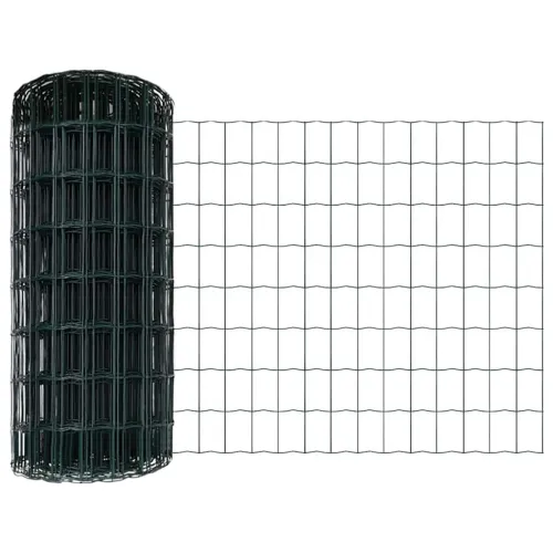 Euro Ograđivanje Ukop 10 x 0,4 m Čelik premazan PVC-om Zelena - 10 x 0,4 m (50 x 75 mm mreža) Zelena Fiksacija na tlo Cijena
