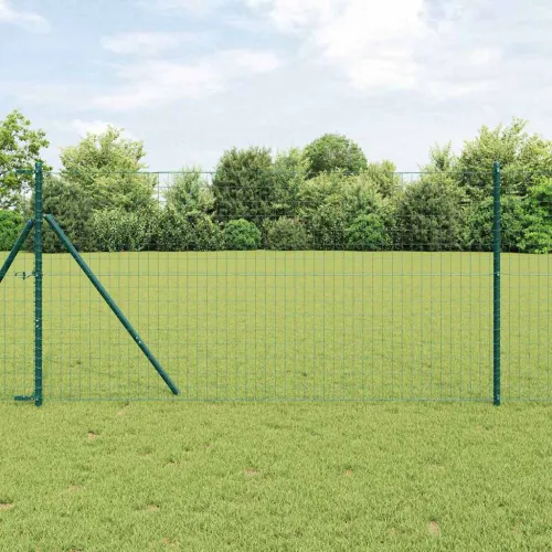 Euro Ograđivanje Ukop 25 x 1,2 m Čelik premazan PVC-om Zelena - 25 x 1,2 m (mreža 50 x 75 mm) Zelena Fiksacija na tlo Cijena
