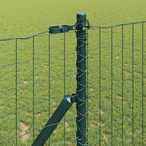 Euro Ograđivanje Ukop 25 x 1,2 m Čelik premazan PVC-om Zelena - 25 x 1,2 m (mreža 50 x 75 mm) Zelena Fiksacija na tlo Cijena