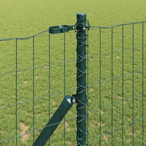 Euro Ograđivanje Ukop 25 x 1,2 m Čelik premazan PVC-om Zelena - 25 x 1,2 m (50 x 100 mm mreža) Zelena Fiksacija na tlo Cijena
