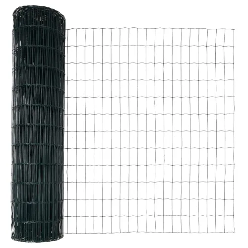 Euro Ograđivanje Ukop 25 x 1,2 m Čelik premazan PVC-om Zelena - 25 x 1,2 m (50 x 100 mm mreža) Zelena Fiksacija na tlo Cijena