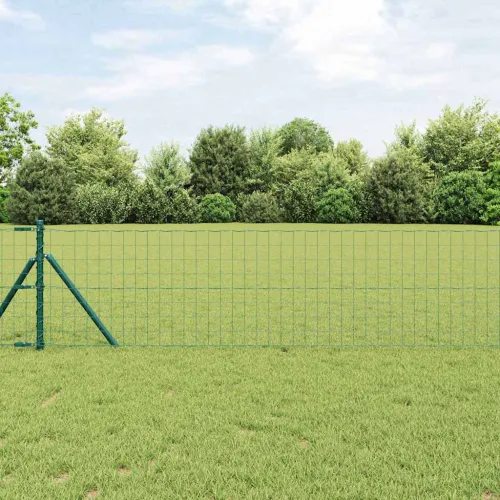 Euro Ograđivanje Ukop 50 x 0,4 m Čelik premazan PVC-om Zelena - 50 x 0.4 m (76 x 64 mm mreža) Zelena Fiksacija na tlo Cijena