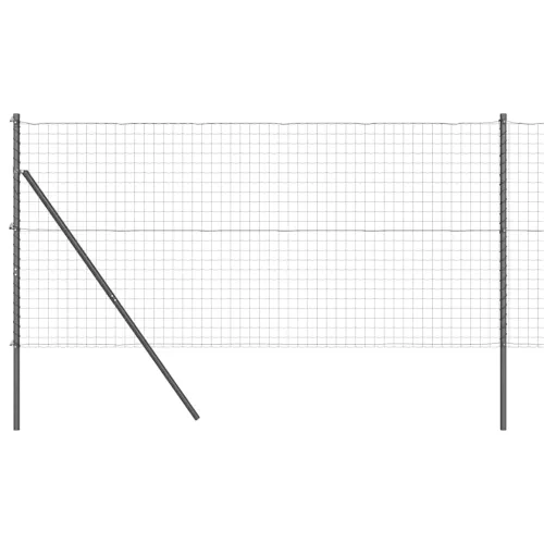 Euro Ograđivanje Ukop 25 x 1,2 m Čelik premazan PVC-om Siva - 25 x 1,2 m (mreža 50 x 50 mm) Siva Fiksacija na tlo Cijena