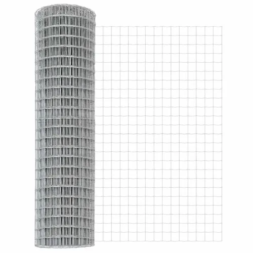 Euro Ograđivanje Ukop 10 x 1,2 m Pocinčani čelik Srebrna Mreža - 10 x 1,2 m (mreža 50 x 50 mm) Pocinčani čelik Fiksacija na tlo Cijena