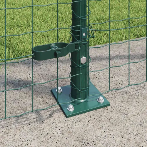 Euro Ograđivanje s Betonskom Bazom 10 x 1,6 m Zelena Mreža - 10 x 1,6 m (mreža 50 x 50 mm) Zelena Betonska baza fiksacija Cijena