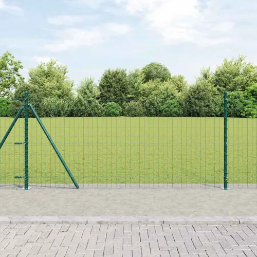 Euro Ograđivanje s Betonskom Bazom 10 x 0,8 m Zelena Mreža - 10 x 0,8 m (mreža 50 x 100 mm) Zelena Betonska baza fiksacija Cijena