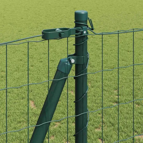 Euro Ograđivanje s Betonskom Bazom 10 x 1,2 m Zelena Mreža - 10 x 1,2 m (50 x 100 mm mreža) Zelena Betonska baza fiksacija Cijena