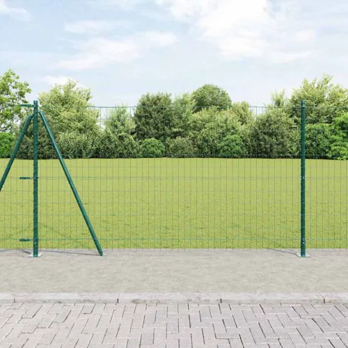Euro Ograđivanje s Betonskom Bazom 10 x 1,2 m Zelena Mreža - 10 x 1,2 m (50 x 100 mm mreža) Zelena Betonska baza fiksacija Cijena