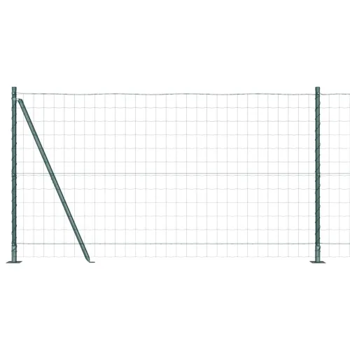 Euro Ograđivanje s Betonskom Bazom 10 x 1,2 m Zelena Mreža - 10 x 1,2 m (75 x 100 mm mreža) Zelena Betonska baza fiksacija Cijena