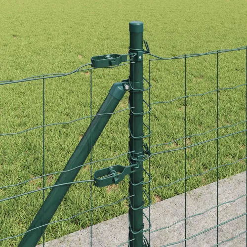 Euro Ograđivanje s Betonskom Bazom 10 x 0,4 m Zelena Mreža - 10 x 0,4 m (mreža 100 x 100 mm) Zelena Betonska baza fiksacija Cijena