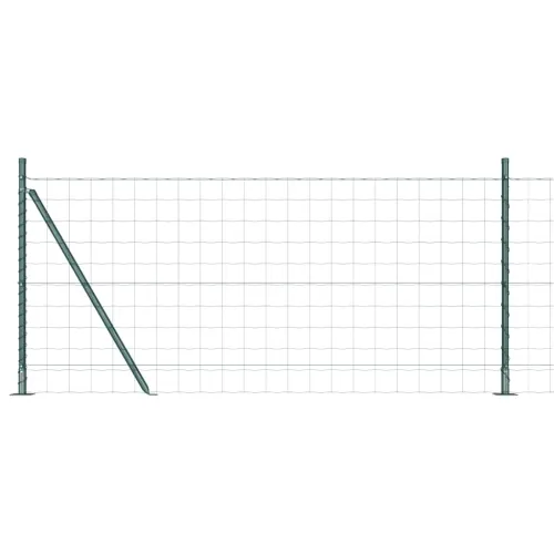 Euro Ograđivanje s Betonskom Bazom 10 x 1 m Zelena Mreža - 10 x 1 m (mreža 100 x 100 mm) Zelena Betonska baza fiksacija Cijena