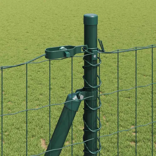 Euro Ograđivanje s Betonskom Bazom 25 x 1,2 m Zelena Mreža - 25 x 1,2 m (50 x 100 mm mreža) Zelena Betonska baza fiksacija Cijena